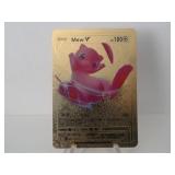 Pokemon Rare Gold Mew V