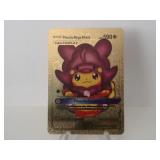 Pokemon Rare Gold Pikachu Mega Altaria