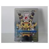 Pokemon Rare silver Pikachu Mega Ampharos