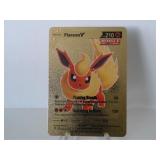 Pokemon Rare Gold Flareon V