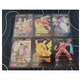 Pokemon Rare Black Foil Cards Lot