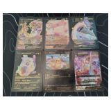 Pokemon Rare Black Foil Cards Lot