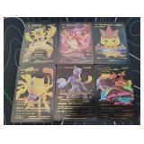 Pokemon Rare Black Foil Cards Lot