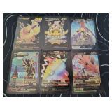 Pokemon Rare Black Foil Cards Lot