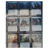 Magic the Gathering Rare Holo Cards in Sheet