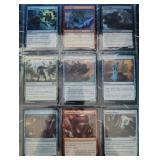 Magic the Gathering Rare Holo Cards in Sheet