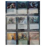Magic the Gathering Rare Holo Cards in Sheet