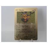 Pokemon Rare Gold Pikachu