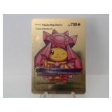 Pokemon Rare Gold Pikachu Mega Diancie