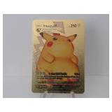 Pokemon Rare Gold Pikachu Vmax