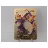 Pokemon Rare Gold Charizard Vmax