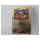 Pokemon Rare Gold Pikachu