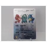 Pokemon Rare Silver Charmander, Squirtle GX
