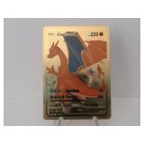 Pokemon Rare Gold Charizard V