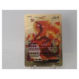 Pokemon Rare Gold Charizard Vmax
