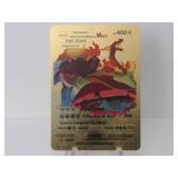 Pokemon Rare Gold Blastoise, Charizard Vmax
