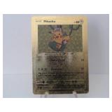 Pokemon Rare Gold Pikachu