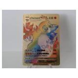 Pokemon Rare Gold Charizard Vmax Rainbow