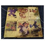 Pokemon Rare Gold Foil Cards Lot