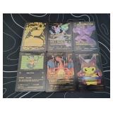 Pokemon Rare Black Foil Cards Lot