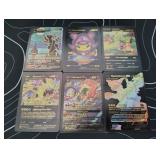 Pokemon Rare Black Foil Cards Lot