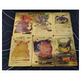 Pokemon Rare Gold Foil Cards Lot
