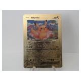 Pokemon Rare Gold Pikachu