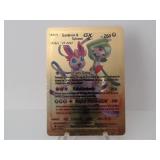 Pokemon Rare Gold Gardevoir & Sylveon GX