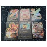 Pokemon Rare Black Foil Cards Lot