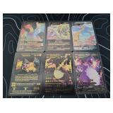 Pokemon Rare Black Foil Cards Lot