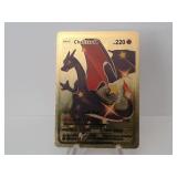 Pokemon Rare Gold Charizard V