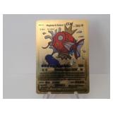 Pokemon Rare Gold Magikarp & Wailord GX