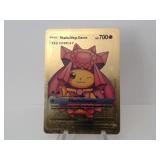 Pokemon Rare Gold Pikachu Mega Diancie