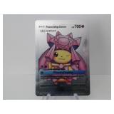 Pokemon Rare Silver Pikachu Mega Diancie