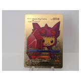 Pokemon Rare Gold Pikachu Mega Sableye