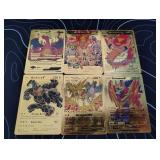 Pokemon Rare Gold Foil Cards Lot