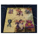 Pokemon Rare Gold Foil Cards Lot
