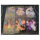 Pokemon Rare Black Foil Cards Lot