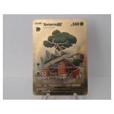 Pokemon Rare Gold Tortera EX