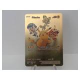 Pokemon Card Rare Gold Pikachu