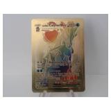 Pokemon Rare Gold Calyrex Vmax Rainbow