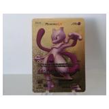 Pokemon Rare gold Mewtwo EX