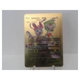 Pokemon Card Rare Gold Gardevoir & Sylveon GX