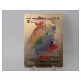 Pokemon Rare Gold Morpeko Vmax Rainbow