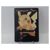 Pokemon Rare Black Pikachu V