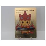 Pokemon Card Rare Gold Pikachu Mega Charizard Y