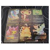 Pokemon Rare Black Foil Cards Lot