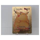 Pokemon Rare Gold Pikachu Vmax