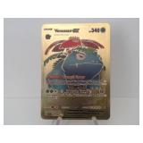 Pokemon Rare Gold Venusaur EX