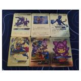 Pokemon Rare Gold Foil Cards Lot